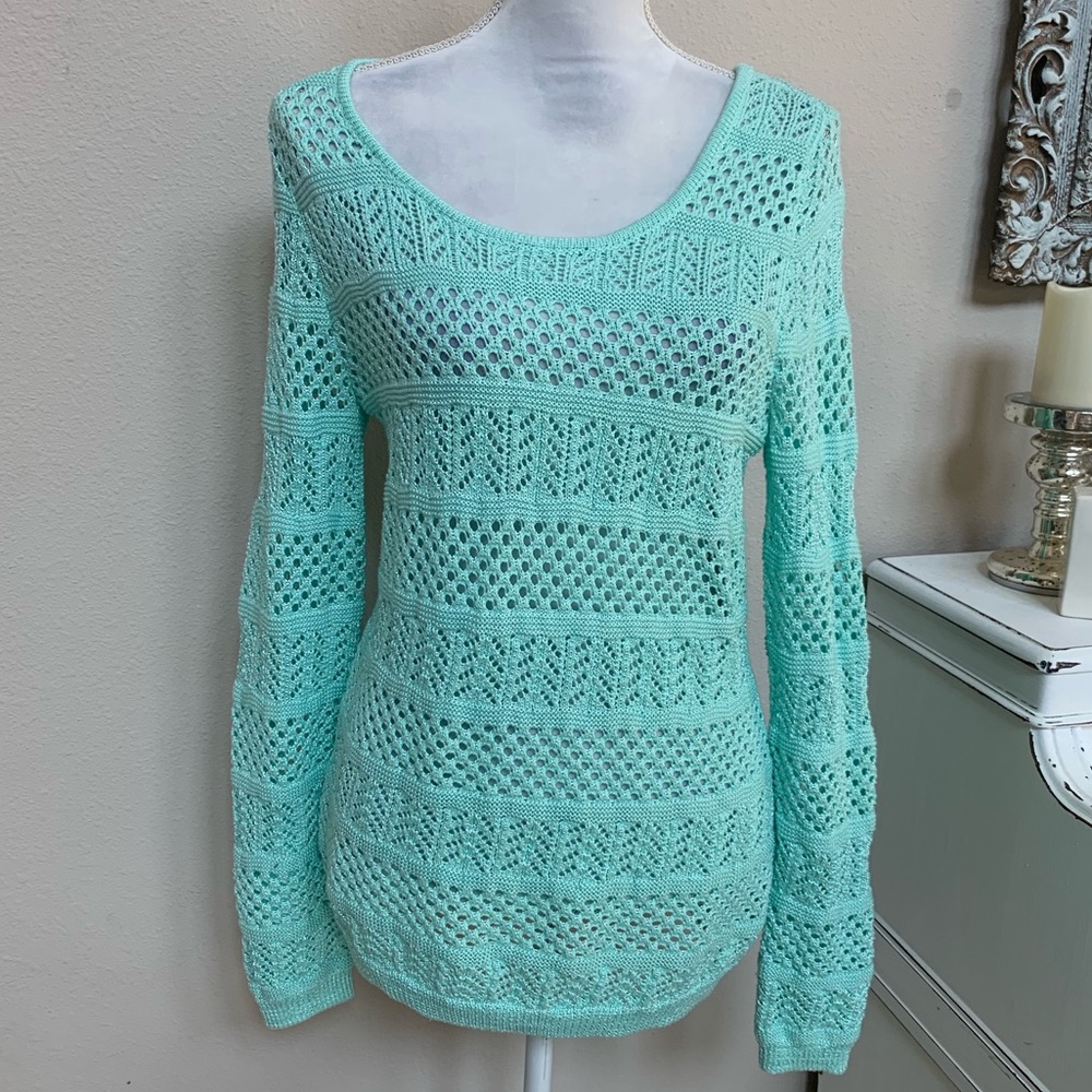COPY - Calvin Klein Open Knit Sweater Size M